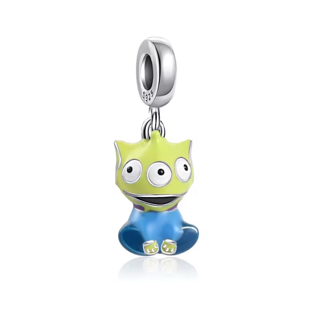New S925 toy story alien pandora style charm